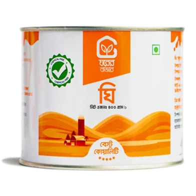 Ghorer Bazar Ghawa Ghee 400 gm - A000102 - Rokomari product